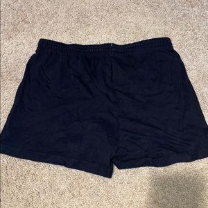 All black shorts